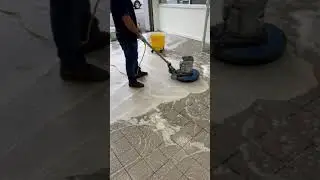 Dealership Ceramic Tile Cleaning