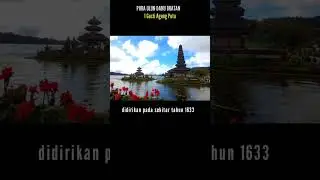Siapa pendiri Pura Ulun Danu Bratan #shortsclip