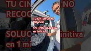 &iquest;Tu cintur&oacute;n no recoge? TRUCO de 1 minuto que NUNCA te contaron 🚗😱