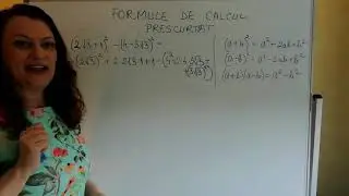 Mate Easy cls a 7-a - Exercitiu formule de calcul prescurtat