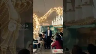 Magical history teacher upgrade with holograms.
