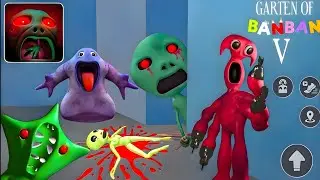 Garten Of Banban 5 Release Scary Monster Escape Room (New Update) Chapter 1, 2