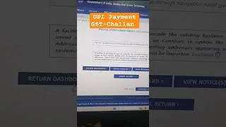 HOW TO MAKE GST CHALLAN ONLINE | GST challan payment by upi