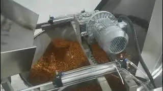 Gas or electric heating Frying Machine With Automatic Stirring System Gas Deep Fryer Commercial