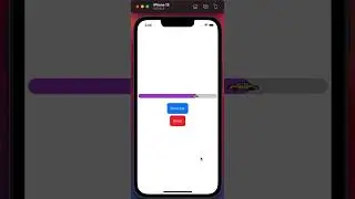SwiftUI progress bar with moving car animation