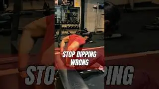 How to Do Bench Dips Correctly