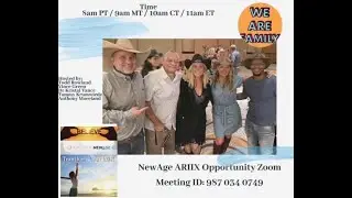 New Age ARIIX Opportunity Zoom Recording