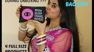 #FAB BAG MAY 2017 --Wearing Saree During Unboxing  --#MAY Fabbag 2017 Review --SuperStylish Namrata