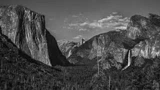 Yosemite NP BW