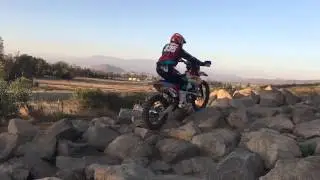 Mason Ottersberg riding project bike 300 with our 