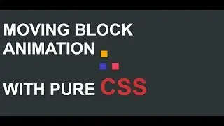 Blocks Pre Loader Animation With Pure CSS || Preloader in