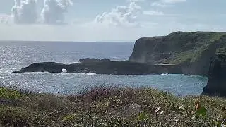 Trace des falaises - Guadeloupe