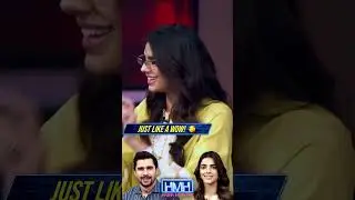 Just like a Wow!🥰   #hasnamanahai #tabishhashmi #sanamsaeed #mushaira #shorts