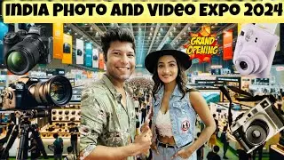 India ‘s Biggest Photo and Video Expo in Lucknow 📷📽️| different types of camera 😱 | camera gears 👌