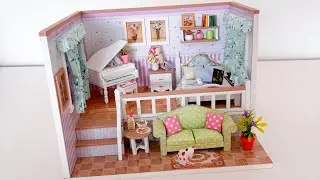 DIY Dollhouse Kit | Miniature Dollhouse Making