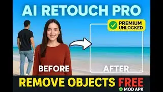 AI Retouch - Remove Objects Premium Pro Apk | Retouch Remove Objects Latest MOD Technical ATG MODS