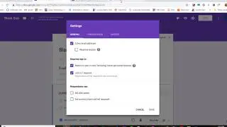 Google Classroom - Quiz Settings