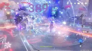 Shenhe 5star team rotation. Freeze comp team.