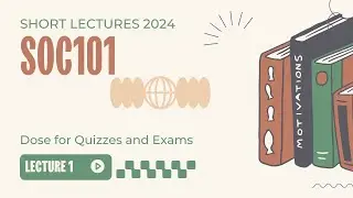 Soc101 Short Lecture 1 || Introduction to Sociology Soc101 lecture 1 || SOC101  Short Lectures