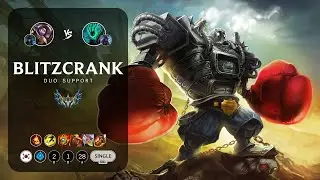 Blitzcrank Support vs Thresh - KR Challenger Patch 13.21