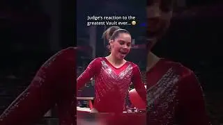 perfect  judges reaction re-post by Saurabh gymnast #viral #sports #gymnast #latest #olympics
