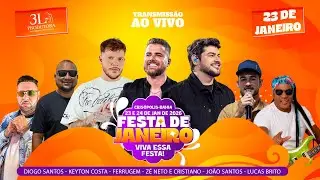 Ferrugem, Zé Neto e Cristiano, João Santos, Lucas Brito | Festa de Janeiro #crisopolis