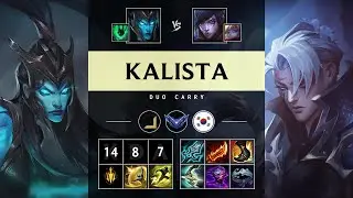 Kalista ADC vs Aphelios - KR Diamond Patch 25.14
