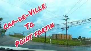 Drive from Cap-de-Ville to Point Fortin via the Southern Main Road, Trinidad (March 2022)