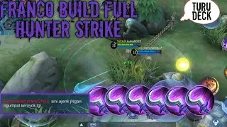 FRANCO BUILD FULL HUNTER STRIKE | EXPERIMEN BUILD FRANCO