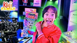 Ryan ON THE SET of Ryan's World THE MOVIE!
