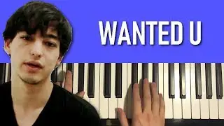 HOW TO PLAY - Joji - WANTED U (Piano Tutorial Lesson)