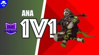 Ana 1v1 | Clowner VS GetDazzled - Overwatch 1v1 With a Twist!