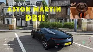 700 HP ASTON MARTIN DB11 GAMEPLAY | Forza Horizon 4 | Thrustmaster TMX PRO