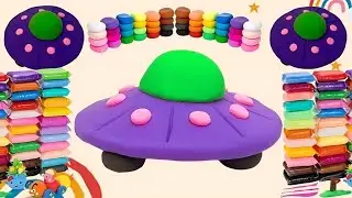 How To Make Space Ship By Air Dry Clay | Super Clay Space Ship | Polymer Clay #airdryclay #diy