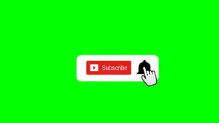Subscribe & Notifications Bell - greenscreen pop up - FREE TO USE