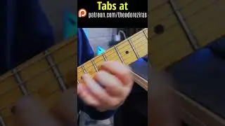 Guitar Blues Rock Lick, Minor Pentatonic Phrasing