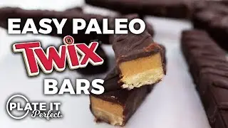 Healthy Paleo Twix Bars At Home | Plate It Perfect
