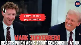Watch Mark Zuckerberg reacts on censorship question from UK