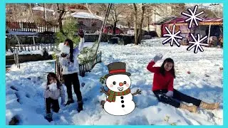 Karda Oyun Zamanı! ❄️⛄ Kardan Adam Yaptık | Eğlenceli &Ccedil;ocuk Videosu