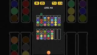 Ball sort puzzle level 145
