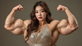 THIS KOREAN FEMALE BODYBUILDER HAVE MASSIVE BIG BICEPS : YUJUNG