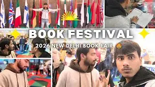 Hum Gaye Delhi Book Fair 2026 Mein 😍 | Itni Books, Itni Bheed 😳 | sphere vlogger #vlog #newvlog 