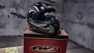 COMPREI UM CAPACETE FW3 (review)