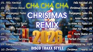 ALL-TIME FAVORITE CHRISTMAS HITS MEDLEY NONSTOP DISCO - MASA BANGER MIX 2026 - DISCO TRAXX