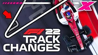 The Major Circuit Changes in F1 22