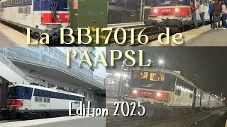 Édition Noël 2025 - La BB17016 de l’AAPSL (Train des Bulles et du Père Noël)