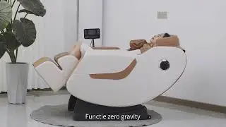 VIDEO fotoliu masaj incalzire zero gravity A7