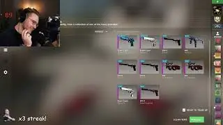ohnePixel tries a WILD LOTUS TRADE UP. but not just any... w SPARKLES