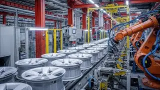 &ldquo;How Car Alloy Rims Are Made in a Futuristic Factory &ndash; Step by Step&rdquo;