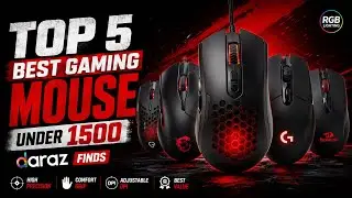 TOP 5 best gaming mouse under 1500 - 5000 (Daraz finds) | Pak Girl Gamer